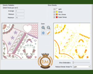 Check Stitch Density