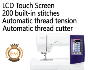 Janome Memory Craft 9850 Sewing And Embroidery Machine Specifications