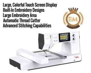 Bernette B79 Embroidery Machine Features