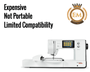 Bernette B70 Deco Embroidery Machine Cons
