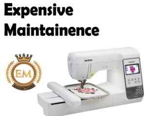 Brother NS1150E - Embroidery Machine Cons
