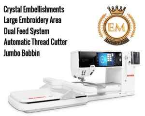 Bernina 880 PLUS Crystal Edition Features