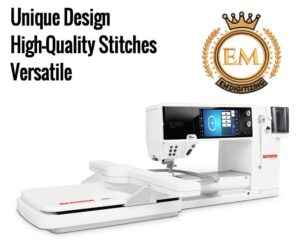 Bernina 880 PLUS Crystal Edition Pros