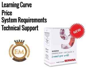 Bernina Embroidery Software 9 Cons
