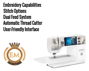 Bernina 790 Plus Crystal Edition Features