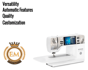 Bernina 790 Plus Crystal Edition Pros