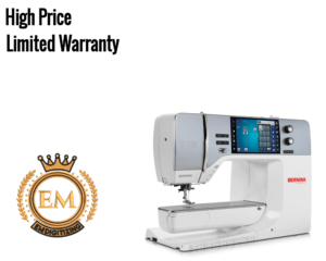 Bernina 735 Sewing & Advanced Embroidery Machine Cons