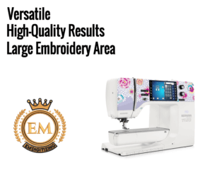 Bernina 770 QE PLUS Kaffe Edition Pros