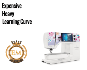 Bernina 770 QE PLUS Kaffe Edition Cons