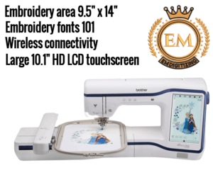 Brother Stellaire Innov-Ís XE1 Embroidery-Only Machine Specifications