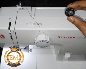 Check Bobbin Winding And Thread Feeding