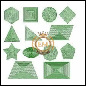 Basic Geometric Shapes in Embroidery
