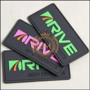 Embossed and Debossed PVC Patches