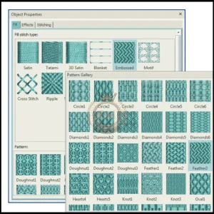 Adding Texture and Dimension with Fill Stitches