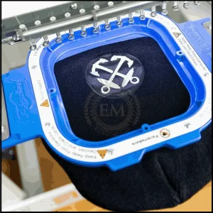 Hooping the Beanie Hat for Embroidery