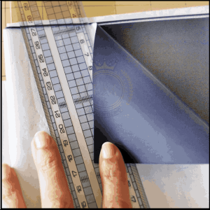 Tracing and Cutting the Paper to Size