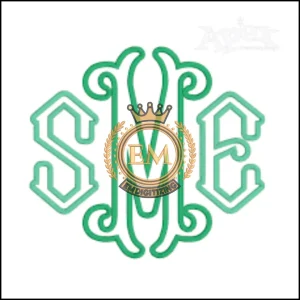 Embellished Monogram Fonts