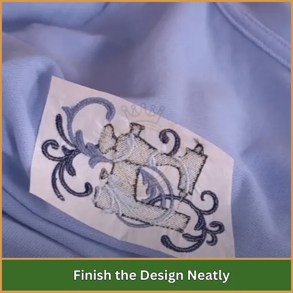 Finish the Design Neatly