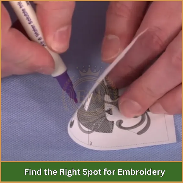 Find the Right Spot for Embroidery