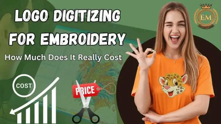 Logo Digitizing for Embroidery How Much Does It Really Cost