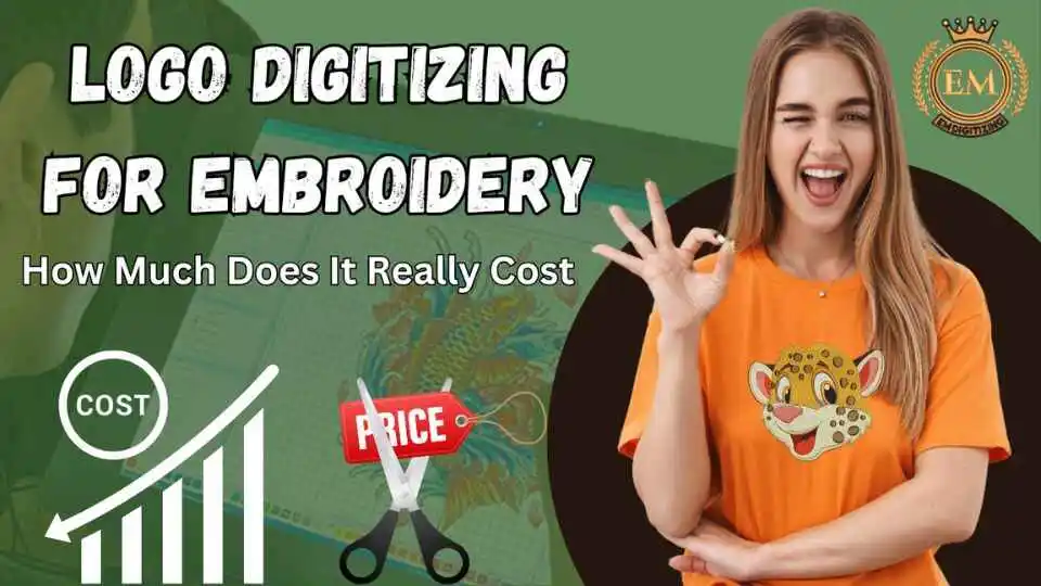 Logo Digitizing for Embroidery How Much Does It Really Cost