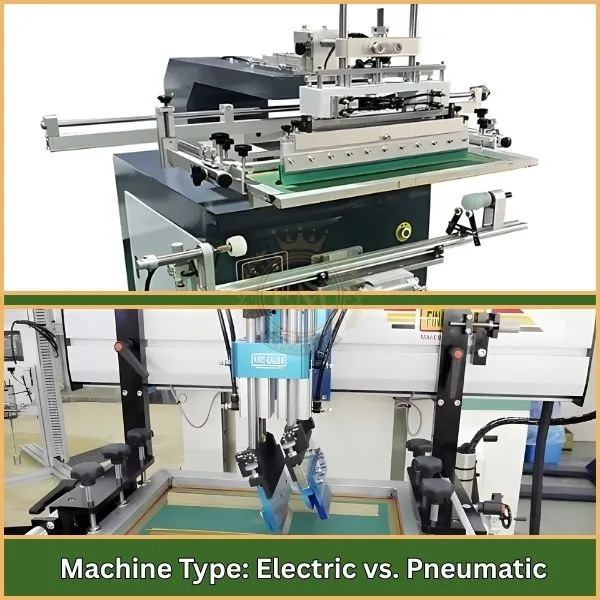 Machine Type: Electric vs. Pneumatic