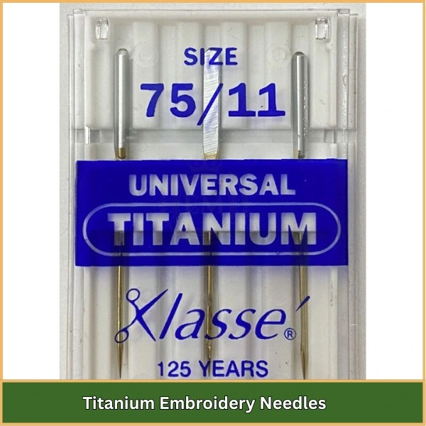 Titanium Embroidery Needles