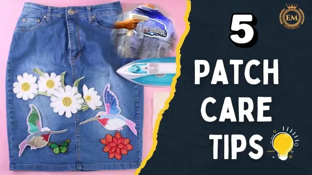 5 Tips to Keep Your Embroidery Patches for Clothes Looking New