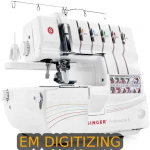 Singer Professional 5 14T968DC Serger and Embroidery Machine