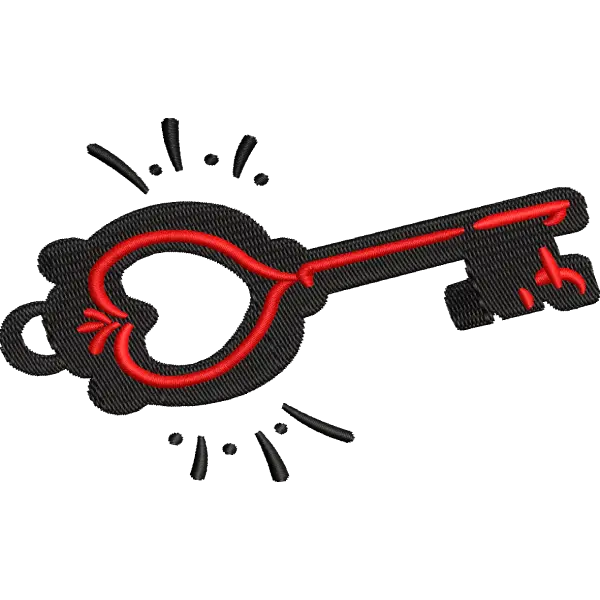 key embroidery design free downlead