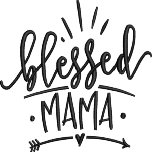Beata mamma ricamo Design
