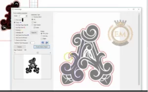 Digitalizza un logo per il ricamo a macchina Upload your logo into the software