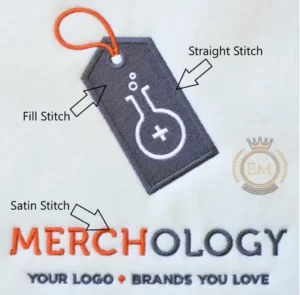 Digitalizza un logo per il ricamo a macchinaery 4 Select your stitch type