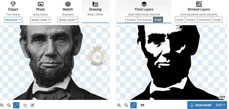 Cómo convertir archivos JPG a PES para bordary 10 convert png to svg