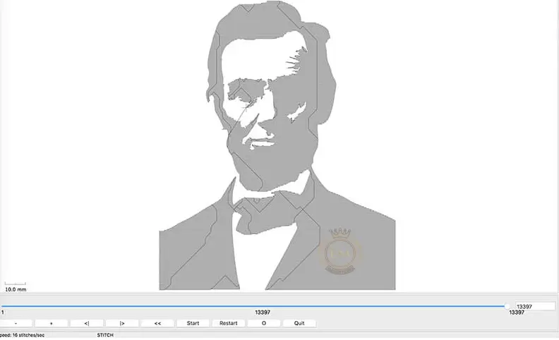Cómo convertir archivos JPG a PES para bordar2 SVG into Inkscape