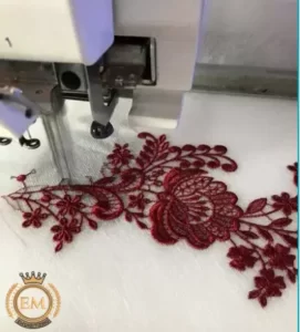 So sticken Sie freistehende Spitzece Vollständiges Tutorialal 2 Freestanding Lace