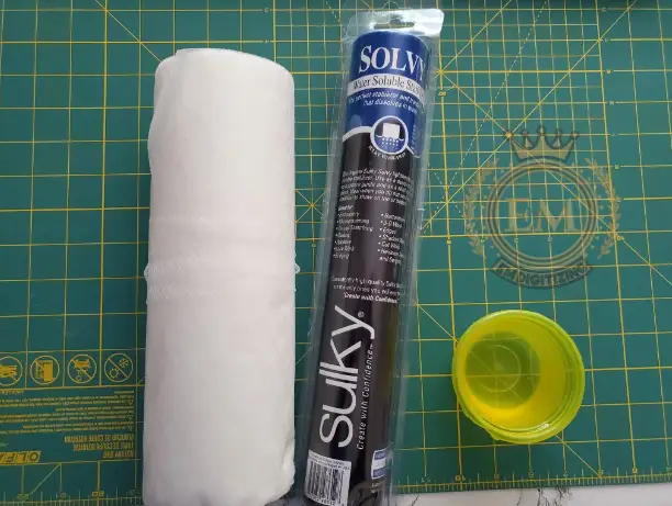 Verwenden und Entfernen von wasserlöslichem Stickvlies in der Stickereiabilisatorn Embroidery 7 Reusing Water-Soluble Stabilizer as Liquid Stabilizer