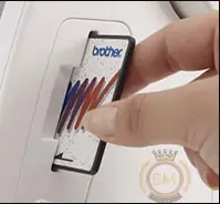Embroidery Card Slot