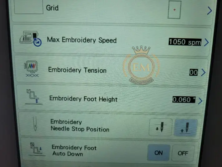obensen Sie die SpanLösung zum Überspringen von StichenppiEmdigitalisieren| Emdigitizing 6 Adjust Tension as a Last Resort