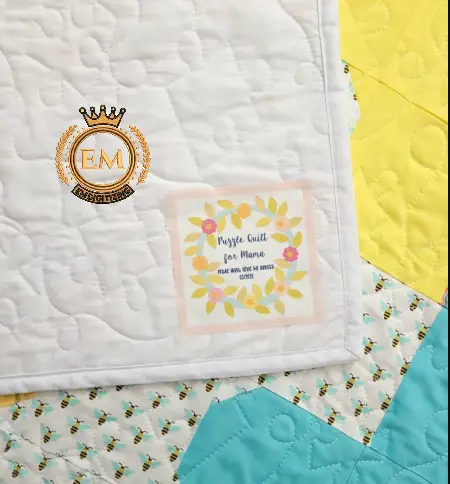 Come ricamare un'etichetta per quiltdi Esercitazione completalete Tutorial 2 What to Include on a Quilt Label