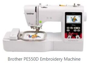 Brother PE550D Embroidery Machine