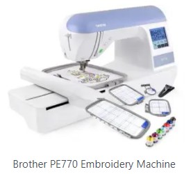 Brother PE770 Embroidery Machine