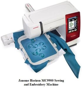 Janome Horizon MC9900 Sewing and Embroidery Machine