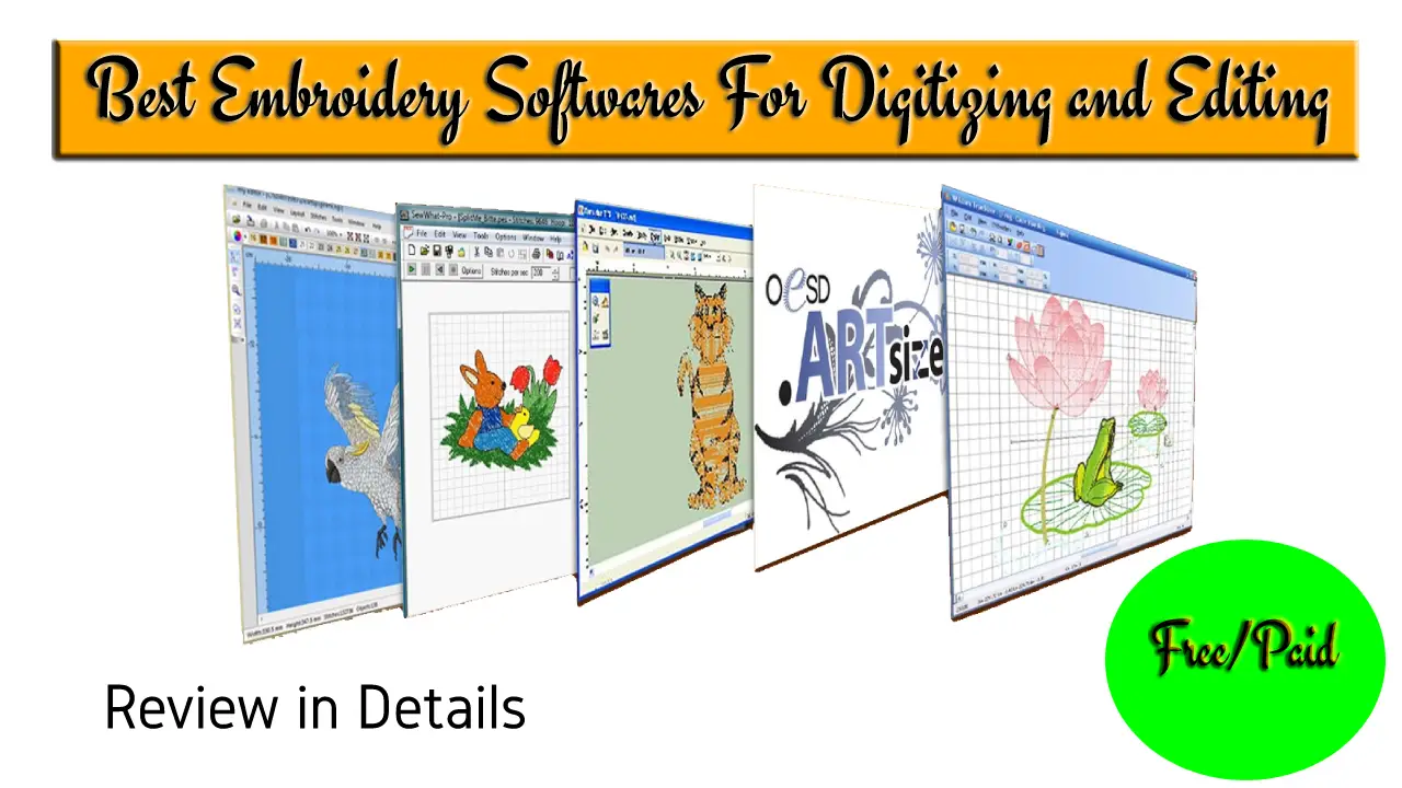 8 Best Embroidery Software For Digitizing