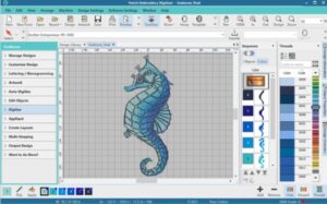 Tratteggio di Wilcom Embroidery Software