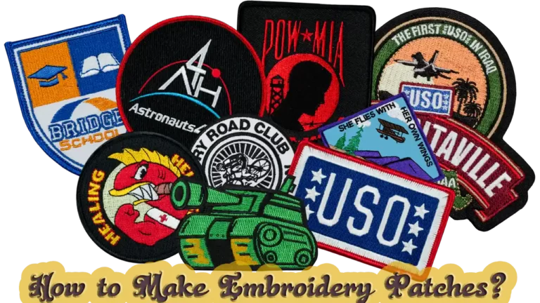 How to Make Embroidery Patches? Patch Digitizing