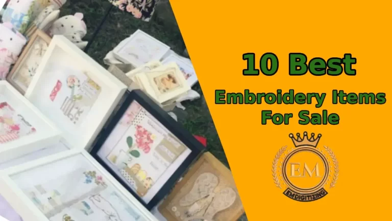 10 Best Embroidery Items to Sell at Craft Shows