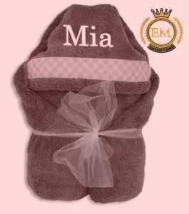 Personalized hooded towels