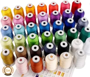 Set the color of your embroidery thread