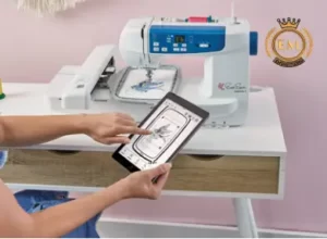 Transfer the file to your embroidery machine